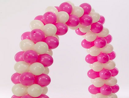 Arco Rosa e Branco